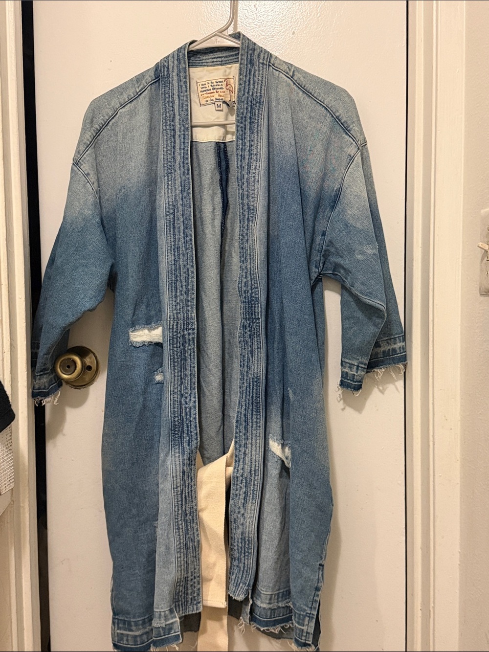 Blue kimono - Picture 3 of 4